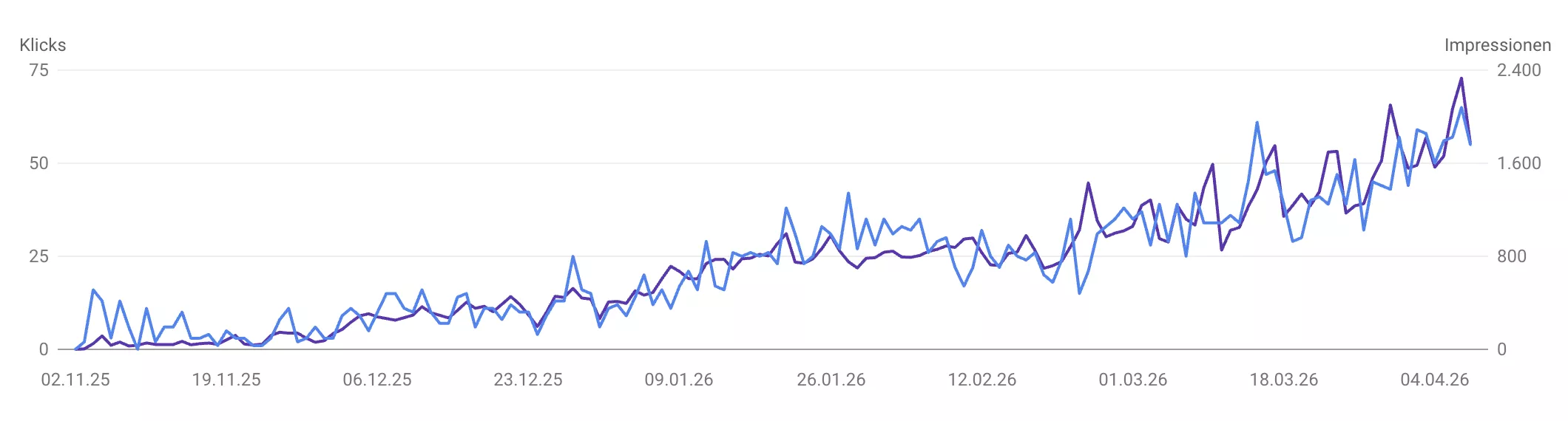 Pferde-Shop: Von 0 auf 1.000+ Klicks in unter 6 Monaten: SEO Projekt